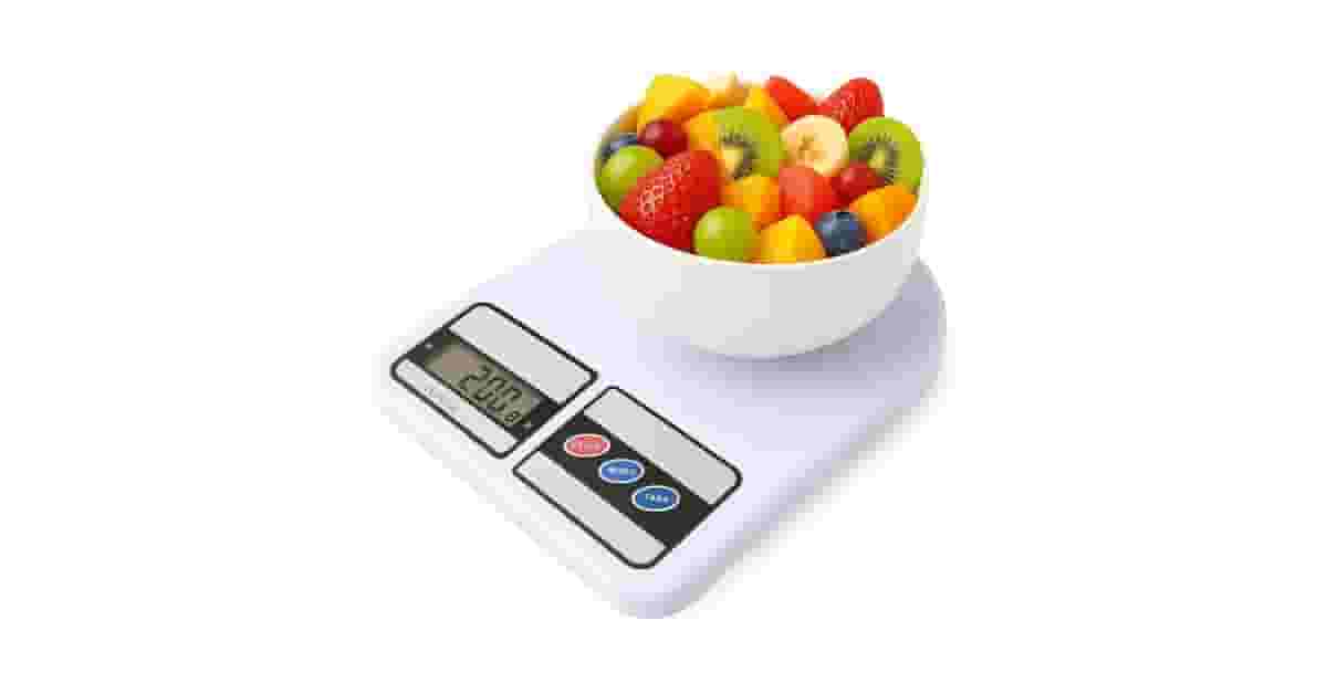 Qual Melhor Balança para Pesar Alimentos? Precisão!