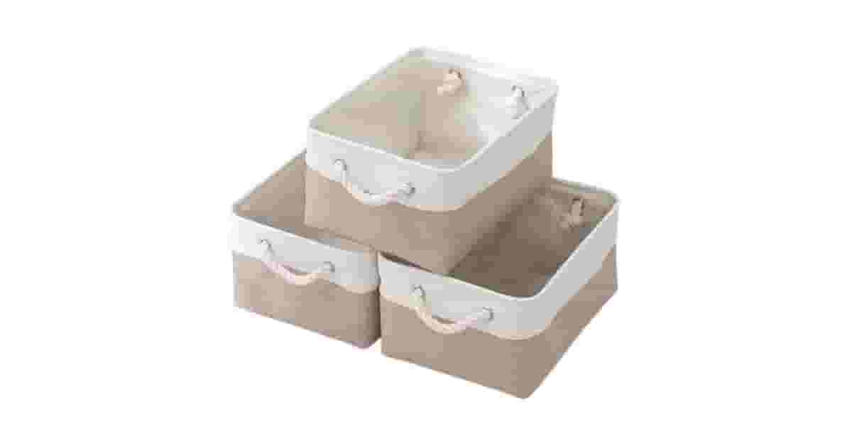 Qual Melhor Cesto Organizador de Tecido Dobrável?