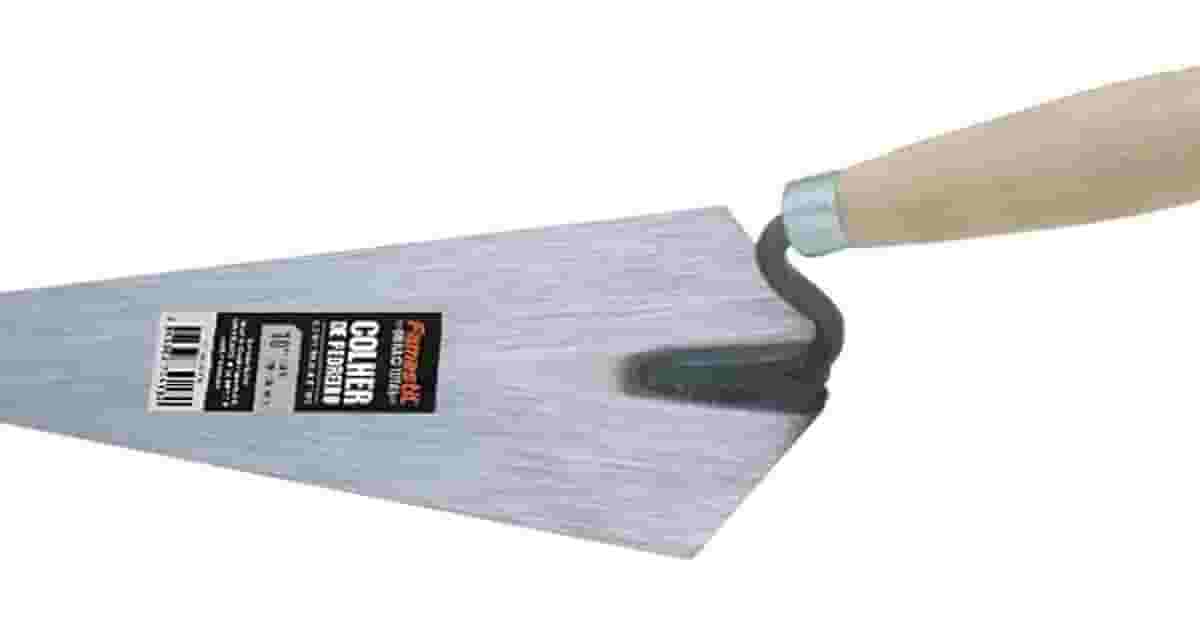 Qual Melhor Colher de Pedreiro: Reta ou Redonda?