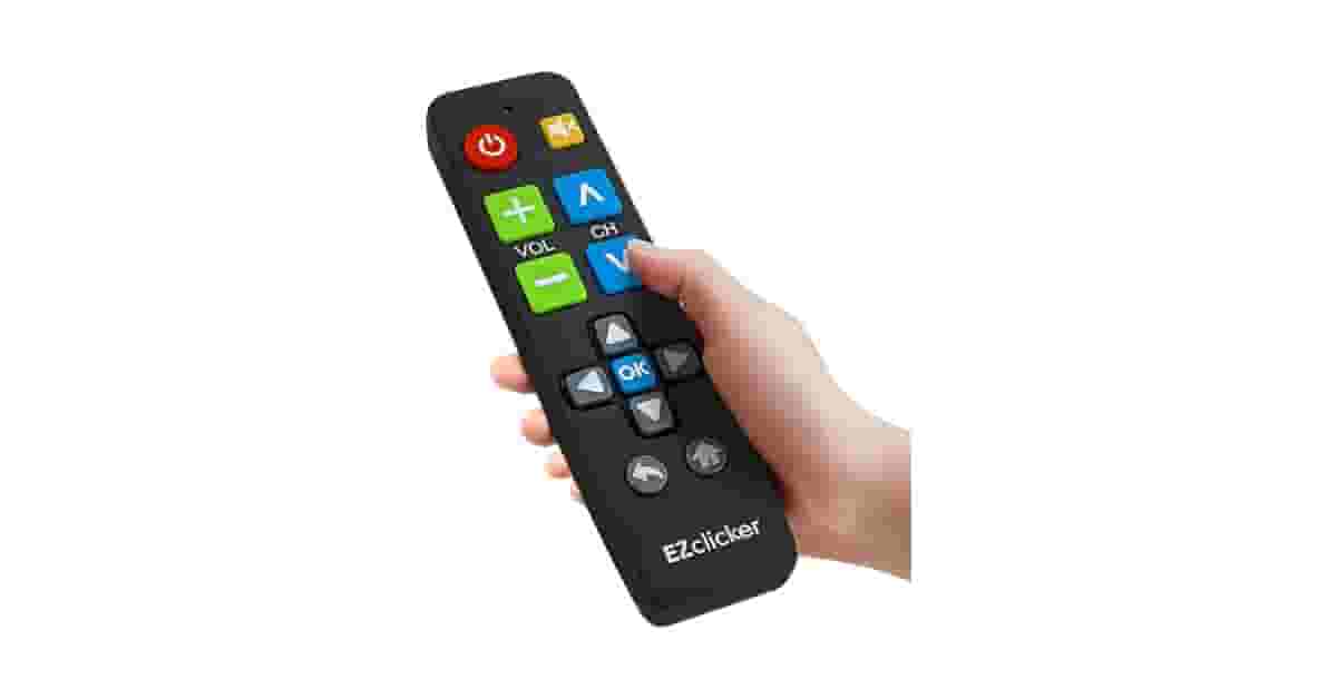 Qual Melhor Controle Remoto Universal com Botões Grandes: 8 Opções Fáceis de Usar