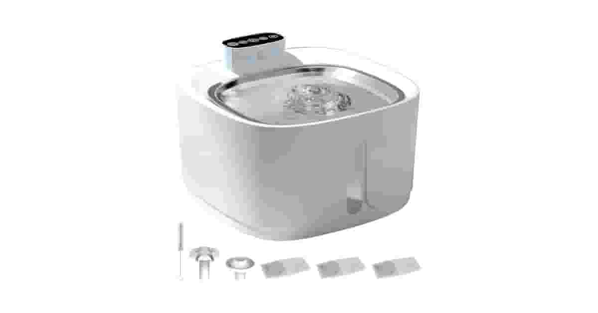 Qual Melhor Fonte Para Gatos com Vários Níveis de Água? As 10 Opções Mais Higiênicas