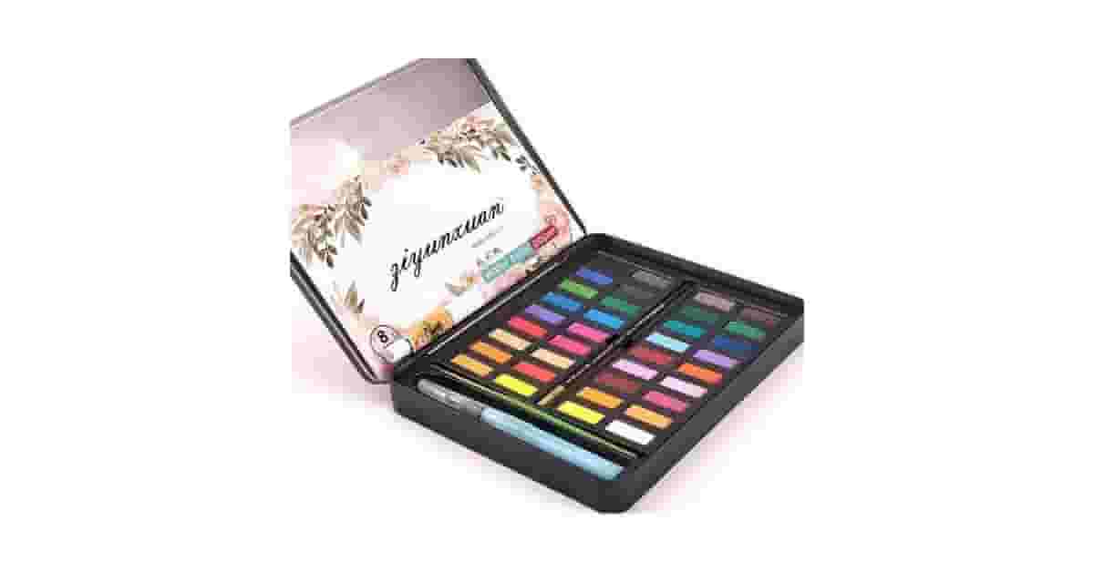 Qual Melhor Kit de Aquarela em Pastilha: 10 Modelos