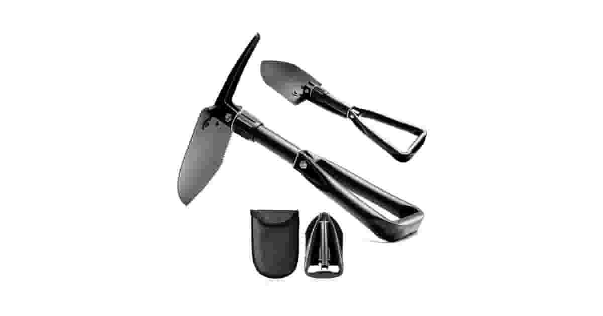 Qual Melhor Pá Dobrável Para Camping e Emergências?