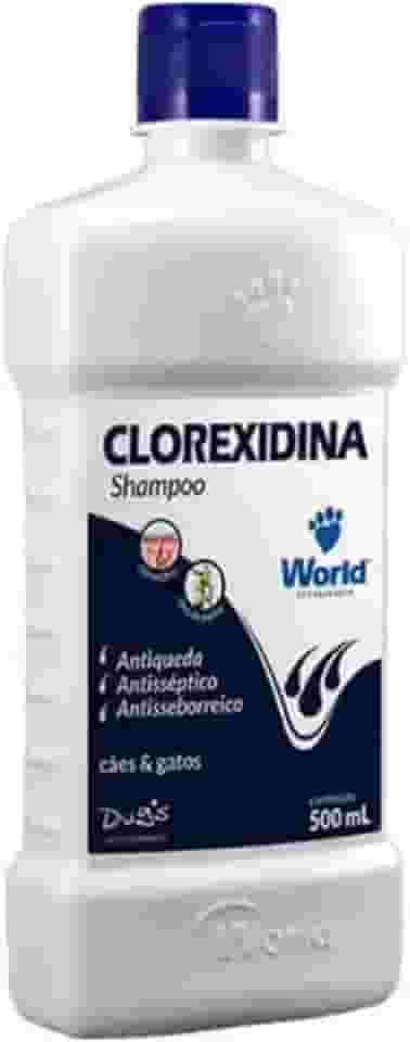 Shampoo Clorexidina Dugs Cães Seborreia Anti Queda 500ml