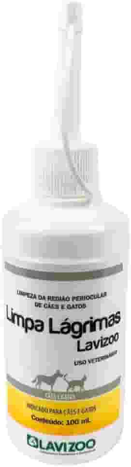 Limpa Lágrimas 100ml para Cães e Gatos - Lavizoo