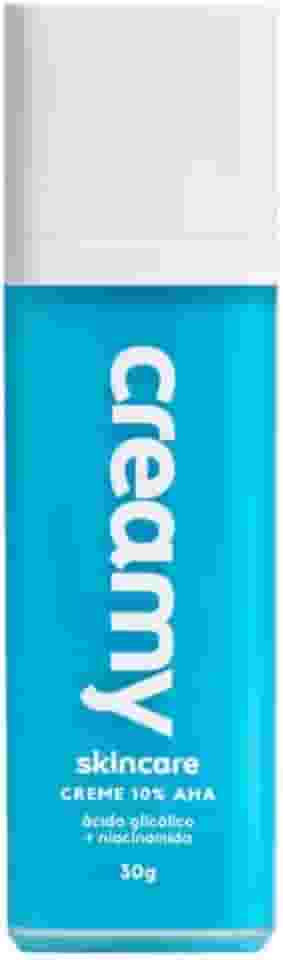 Creamy Creme Renovador Ácido Glicólico 30g | Melhora a Textura da Pele | Previne e Corrige Linhas Finas | Reduz Poros Dilatados | Hidratação Profunda | Controla o Brilho e a Oleosidade | Para Todos os Tipos de Pele