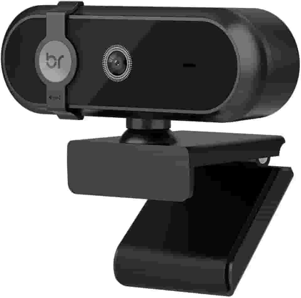 Bright Webcam 2k WC577 30FPS 2592x1944 Microfone Embutido Redução de Ruído Tampa para Lente