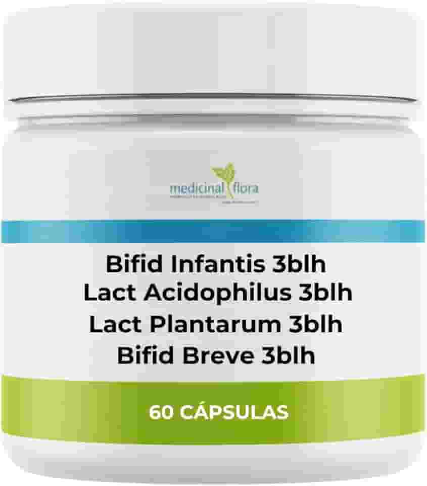 Lactobacillus Infantis 3Blh, Acidophilus 3Blh, Plantarum 3Blh, Breve 3Blh - 60 Doses