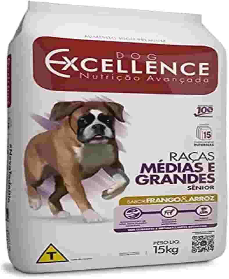 Ração Excellence Senior para Cães com mais de 7 anos- 15KG