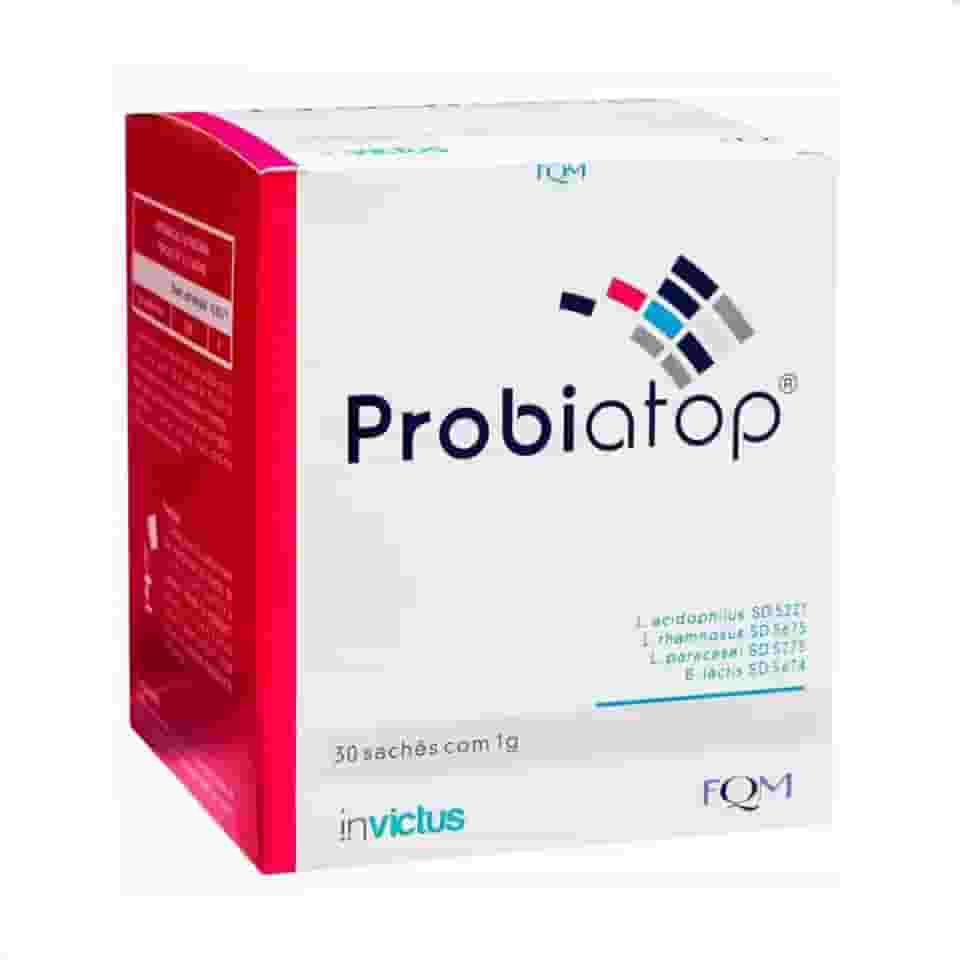 Probióticos Probiatop Equilibrio Intestinal - 30 Sachês de 1g