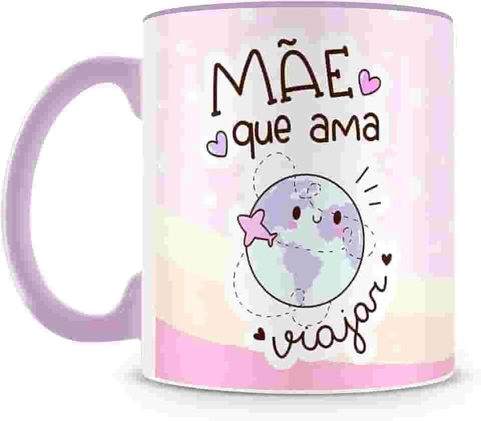 Caneca Mãe que Ama Viajar