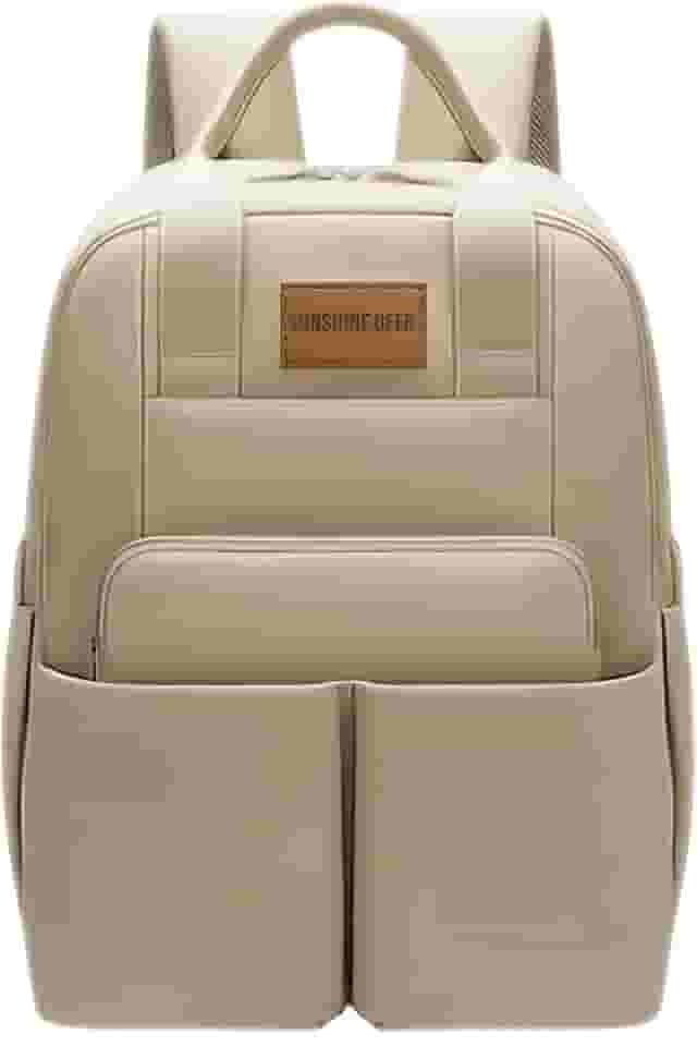 [ASSISTA O VÍDEO] Mochila Bolsa Maternidade Impermeável Multifuncional Espaçosa para a Mamãe e o Bebê com Bolsos para Mamadeira Alças para Carrinho de Bebê e Porta Lenço Umedecido - CODATECH