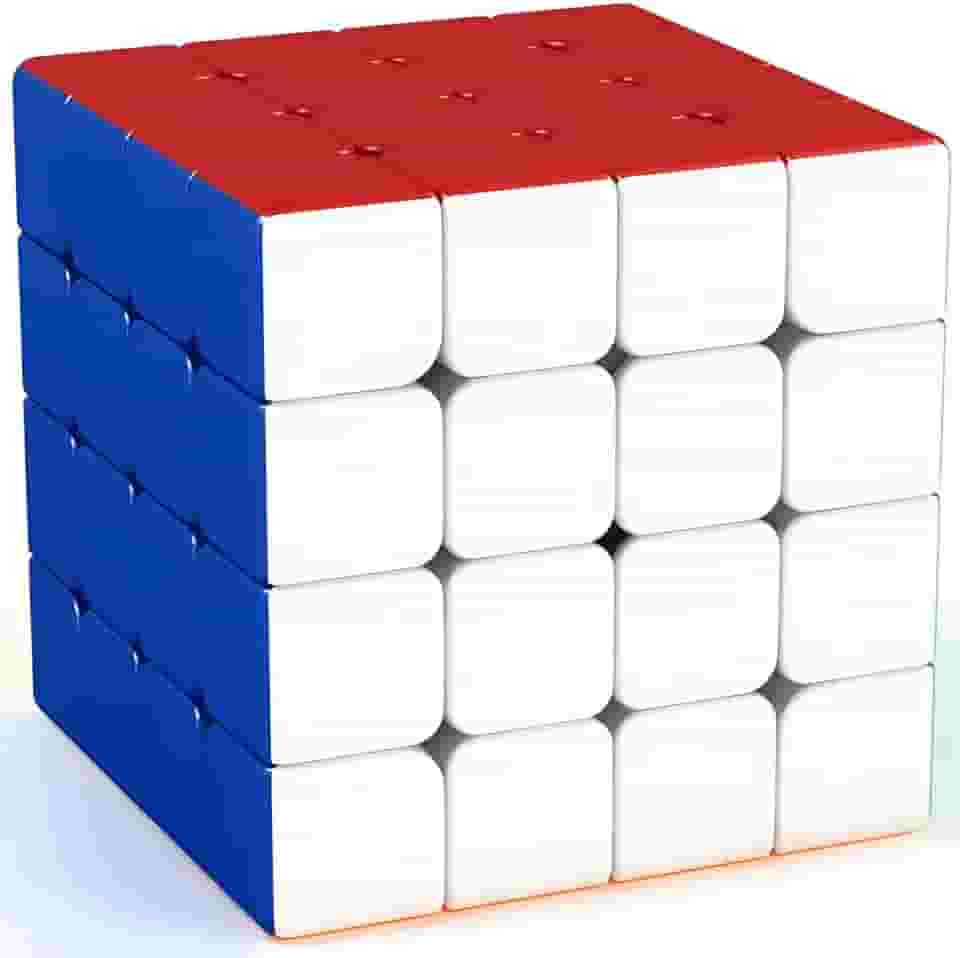Bukefuno Moyu Meilong 4x4 M Magnetic Stickerless Speed Magic Cube MFJS MEILONG 4x4x4 m Magnetic Cubing Classroom 4x4 M Cube Magic Puzzle