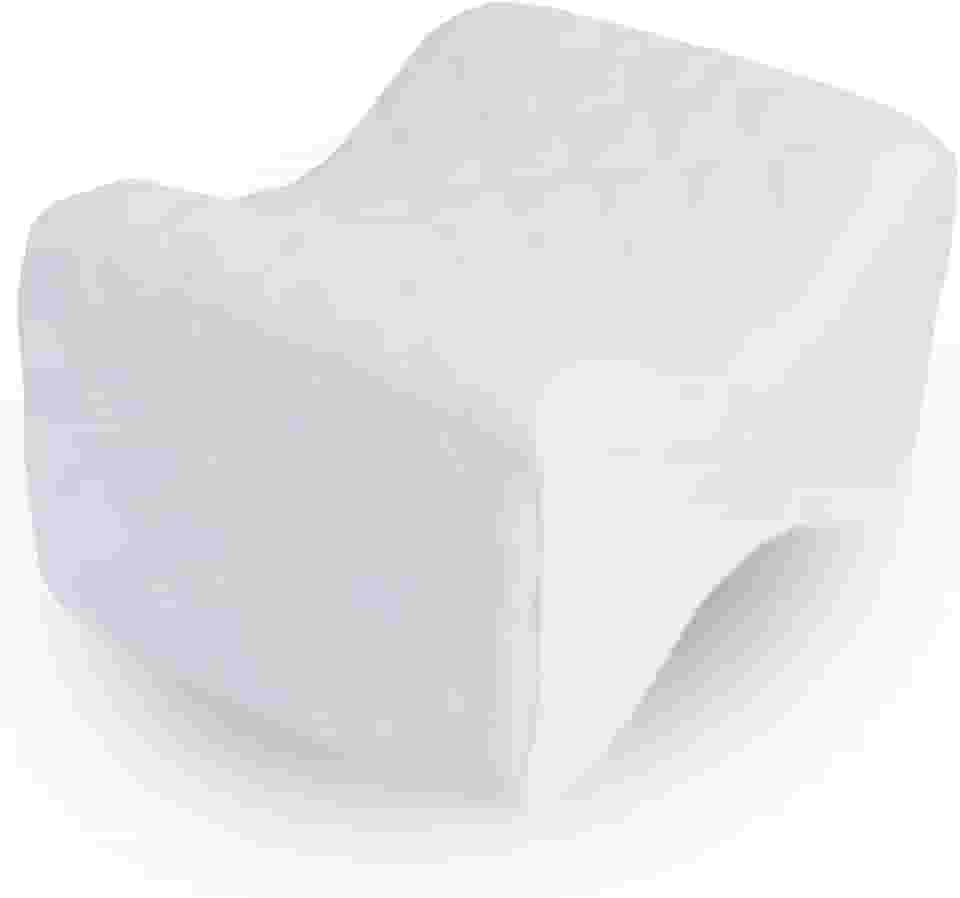 Primero Basics Almofada de joelho borboleta para quem dorme de lado – Almofada ortopédica para alívio de dor no quadril, ciática e dor nas costas – Plataforma de espuma viscoelástica para gravidez