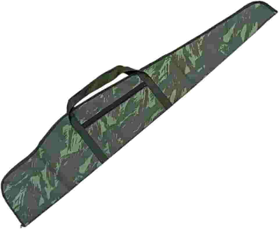 Capa Transporte Com Alça Nas Costas Espingarda Carabina Camuflado Militar 120x23cm