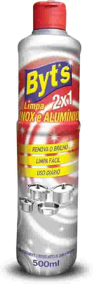 Byts Limpa Inox e Aluminio 500ml