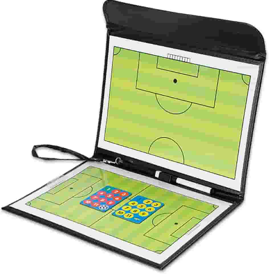 Quadro Prancheta Tático Magnético Campo Futebol Treinamento Com Marcador Premium