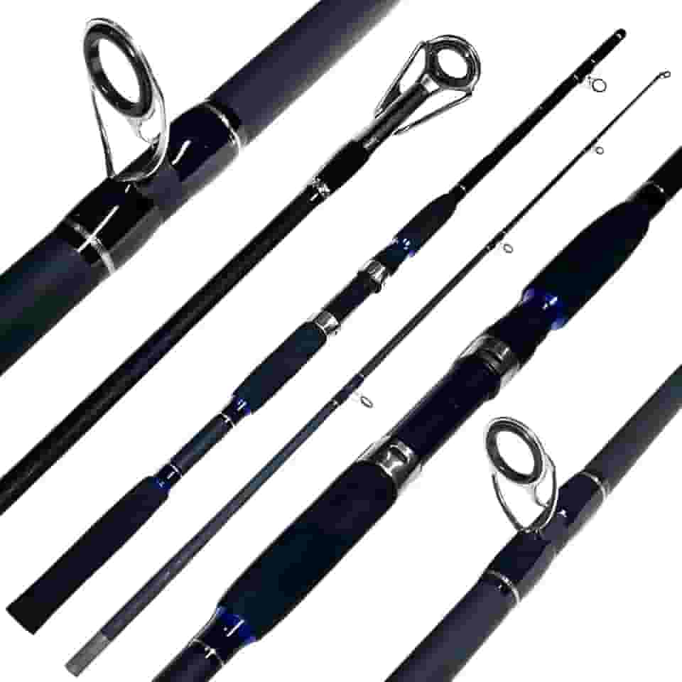 VARA PARA MOLINETE ENJOYLURE 6'0' - 1.80M CARBONO - 15-60LB - 2 PARTES - PESCA PESADA