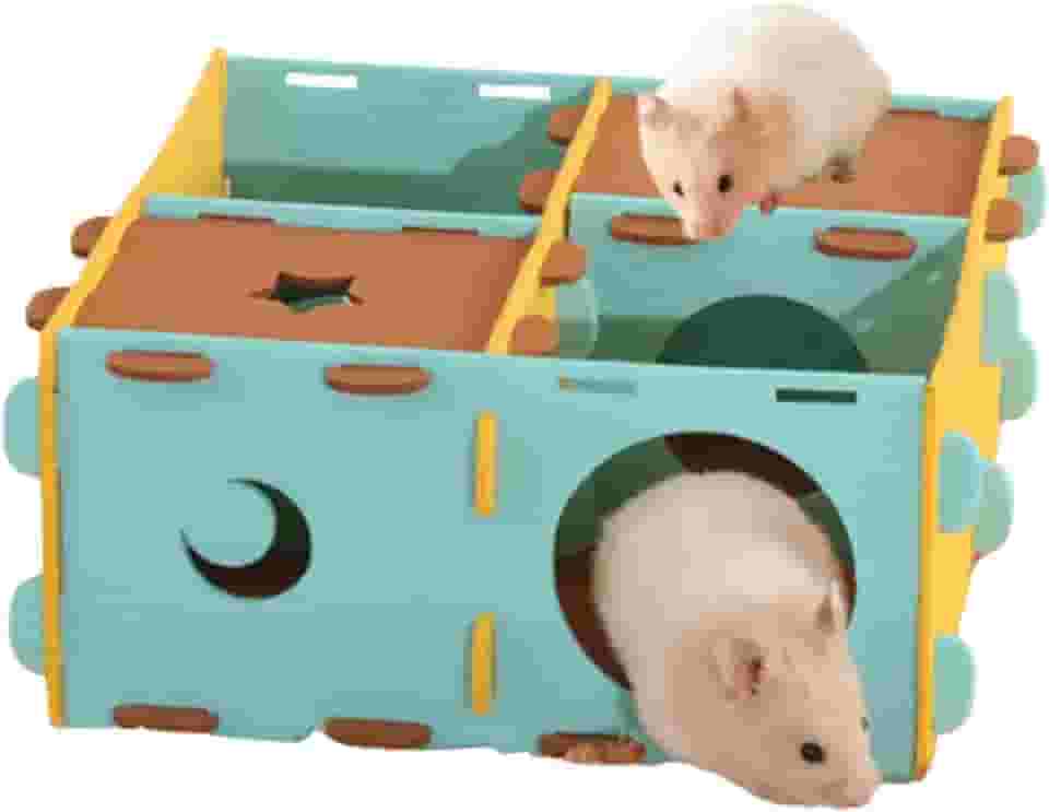 Túnel de labirinto de feltro de hamster esconderijo de hamster labirinto interativo de animais de estimação labirinto interativo para animais de estimação brinquedos de túnel de esconderijo
