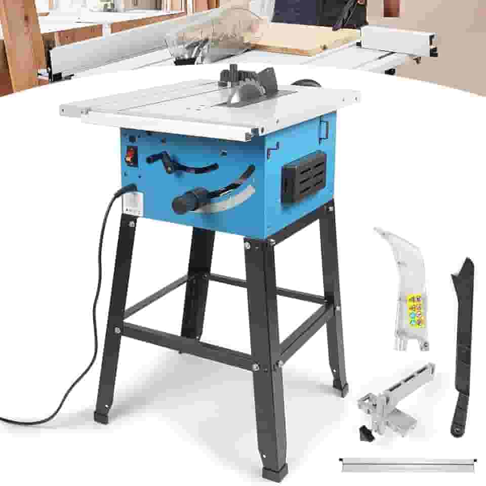 Serra de Bancada, 10pol 1800w 254mm Corte Chanfrado De 45, 110v, Serra Circular de Bancada, Serra de Mesa, Serra Circular, Serra Esquadria, de Alta Precisão, para Cortes Eficientes