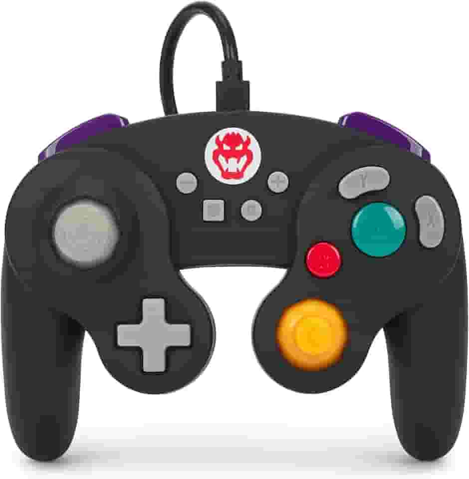 PowerA GameCube Style Wired Controller for Nintendo Switch - Bowser