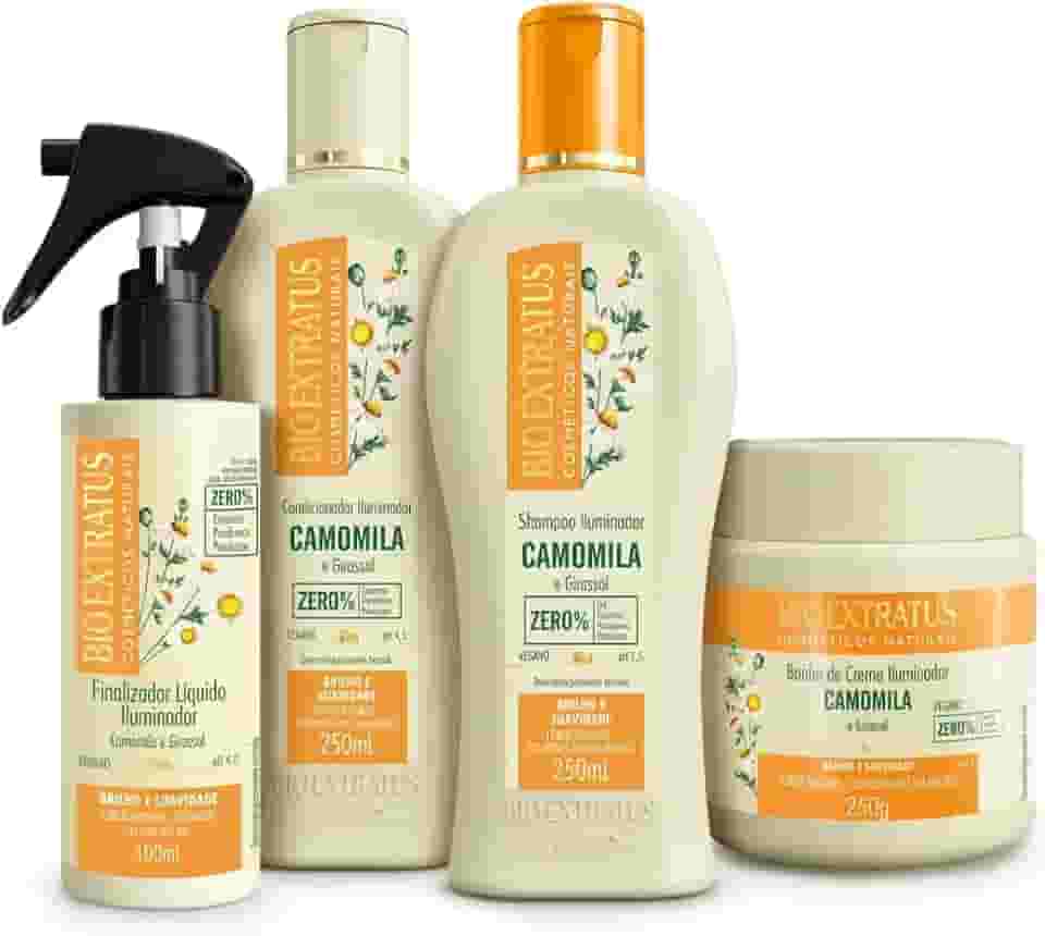 Kit Bio Extratus Camomila (250mL/g) Linha Completa