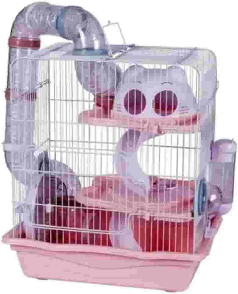 Gaiola para Hamster Labirinto Safari - Safari Grande Rosa