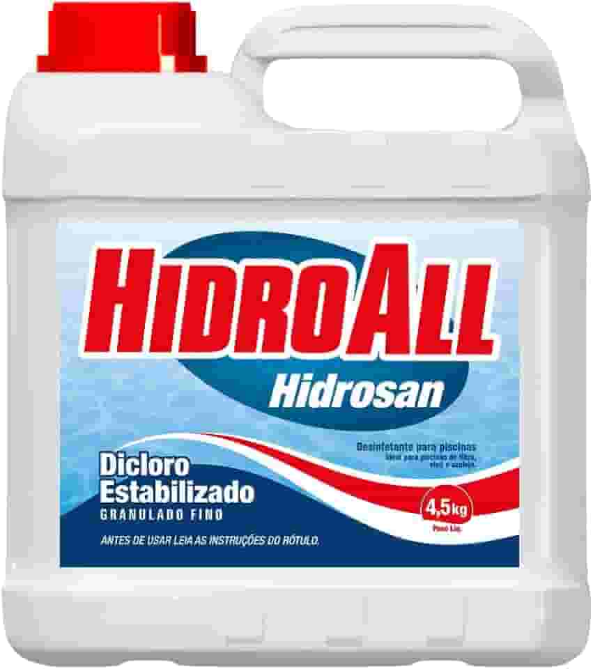 HidroAll Cloro para piscinas Hidrosan 4,5Kg