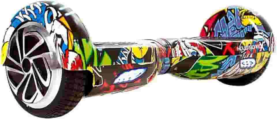 Hoverboard Skate Elétrico 6.5' com Bolsa Led Bluetooth Hip Hop Brinovar