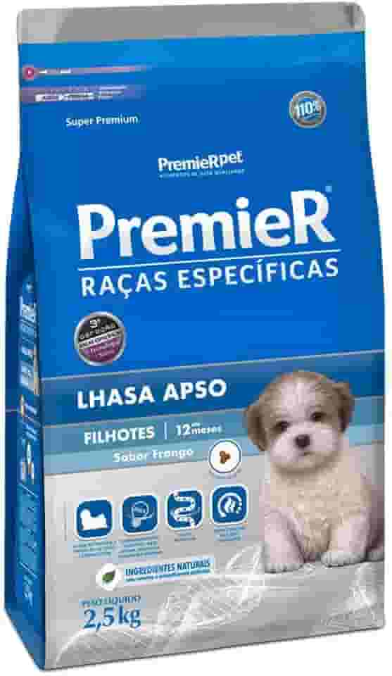 Ração Premier Lhasa Apso Filhote Raças Específicas para Cães 2,5 kg