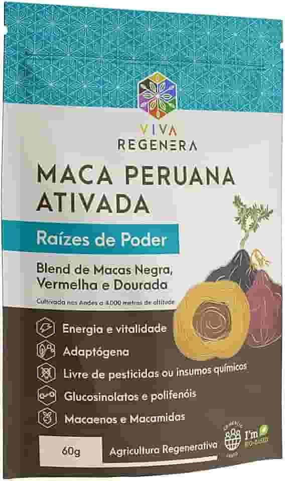 Maca Peruana Ativada - Raízes de Poder Viva Regenera 60 g