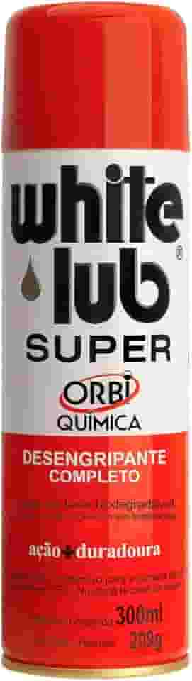 Orbi Química Lubrificante e Desengripante White Super - Sintético, 209g, 300ml, 3un, Automotivo, Indústria, Casa, Esporte e Lazer