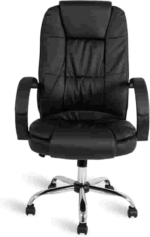 Cadeira de Escritório, Presidente, Healer, Johnson, Giratória - Preta