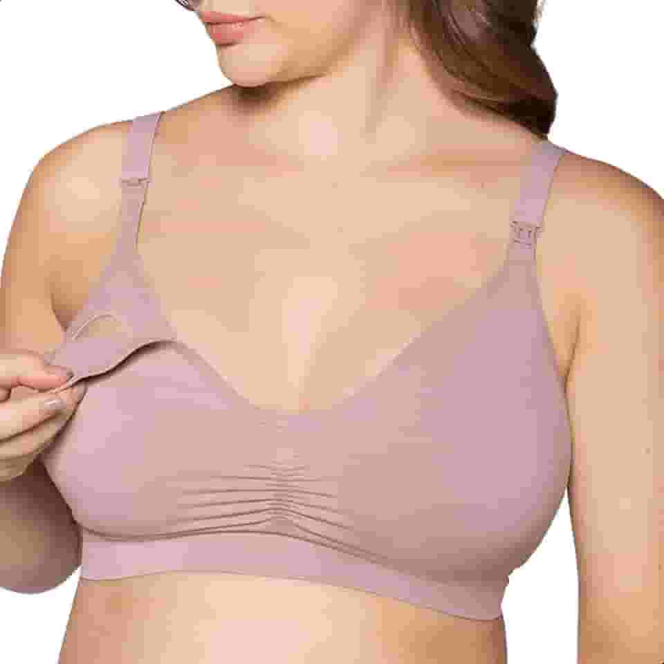 Sutiã Amamentação Lupo Sem Costura Com Fecho Click Sem Bojo