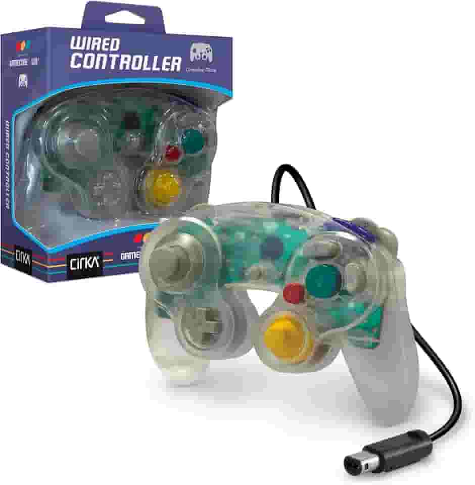 CirKa Wired Controller for GameCube/Wii (Clear)
