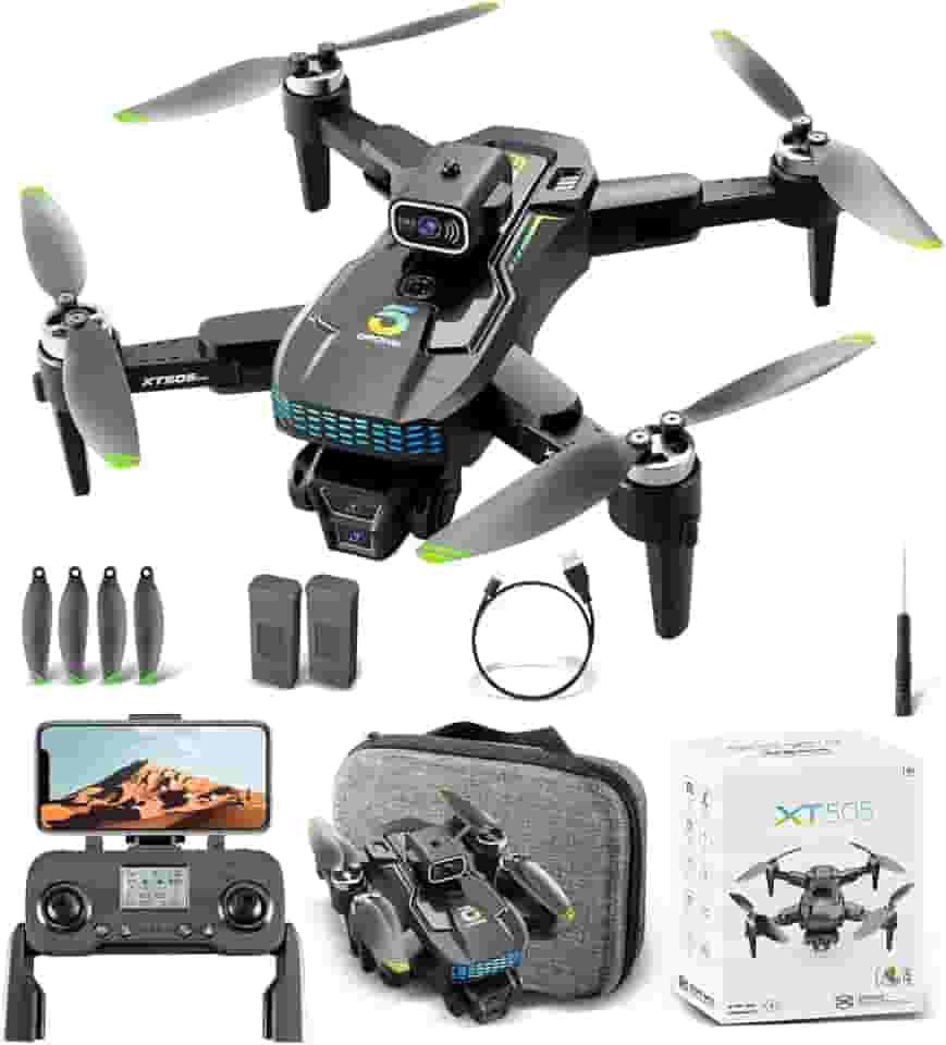 Drone Com Camera GPS Drone Profissional 1080p HD 4K FPV WiFi Mini Controle Remoto DroneQuadricóptero Posicionamento de fluxo óptico por GPS Alimentação sem Escovas FBA