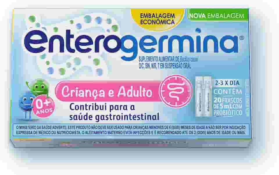 Enterogermina Probiótico 20 frascos de 5ml - Tamanho Família