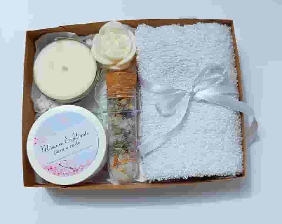 Lembrancinha Dia do Professor - Caixa Presente kit Autocuidado