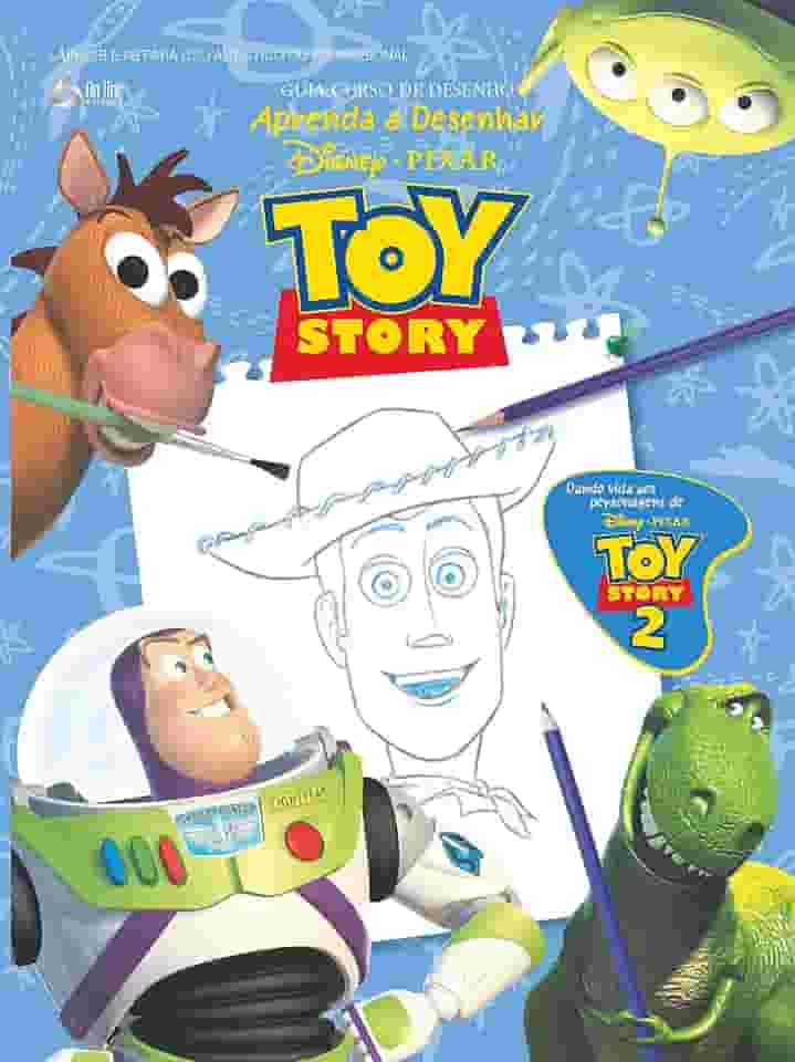 Guia curso de desenho - Aprenda a desenhar - Disney Pixar - Toy Story