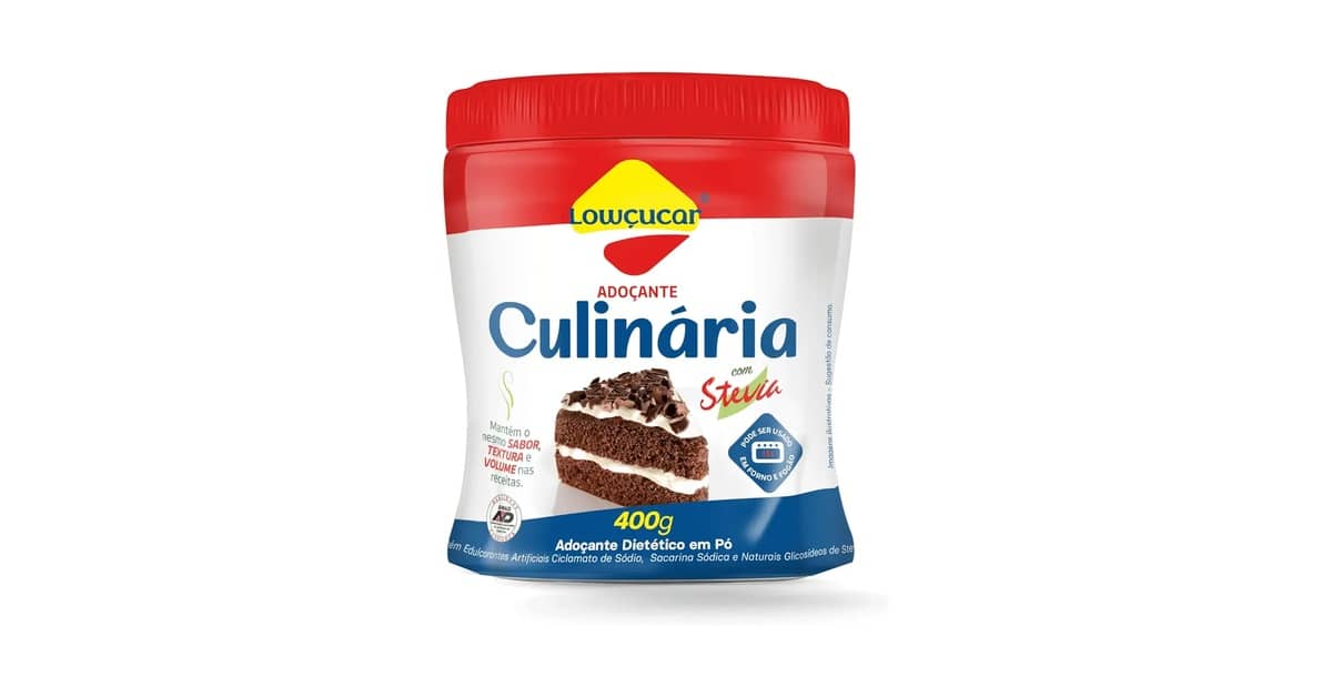 Adoçante Culinário Qual o Melhor: 10 Opções Tops