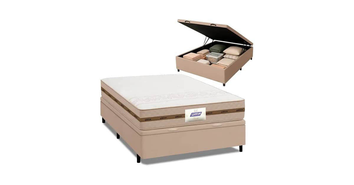 Cama Box Casal Melhor Custo-Benefício: 10 Modelos Top
