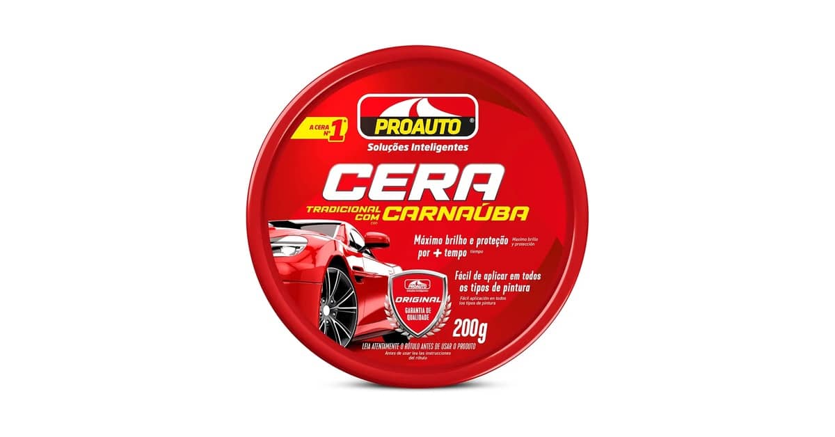 Cera Automotiva Qual a Melhor? 10 Opções de Brilho