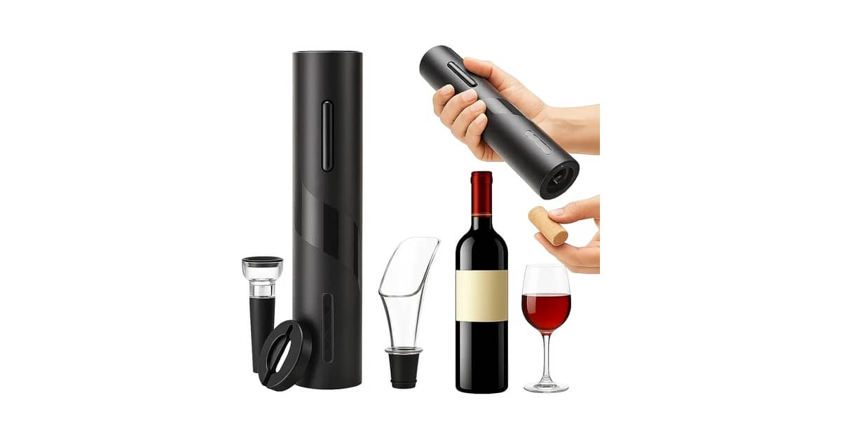 Melhor Abridor de Vinho Elétrico: Guia Completo de Compra