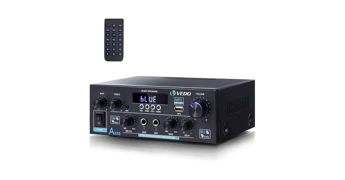 Melhor Amplificador de Som: Potência e Conexão HiFi