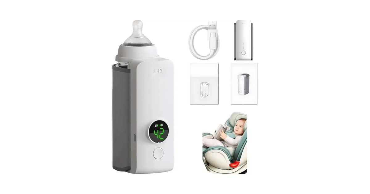 Melhor Aquecedor de Mamadeira Portátil: Rápido e Seguro