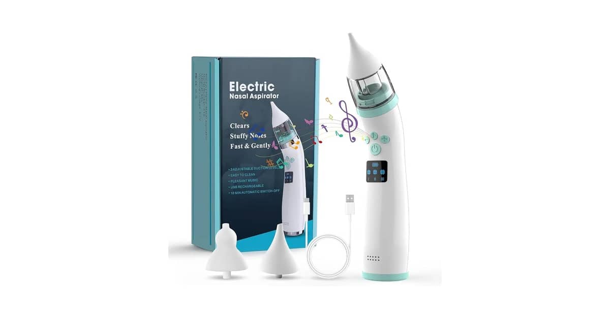 Melhor Aspirador Nasal Elétrico para Bebê: Sucção Segura e Conforto