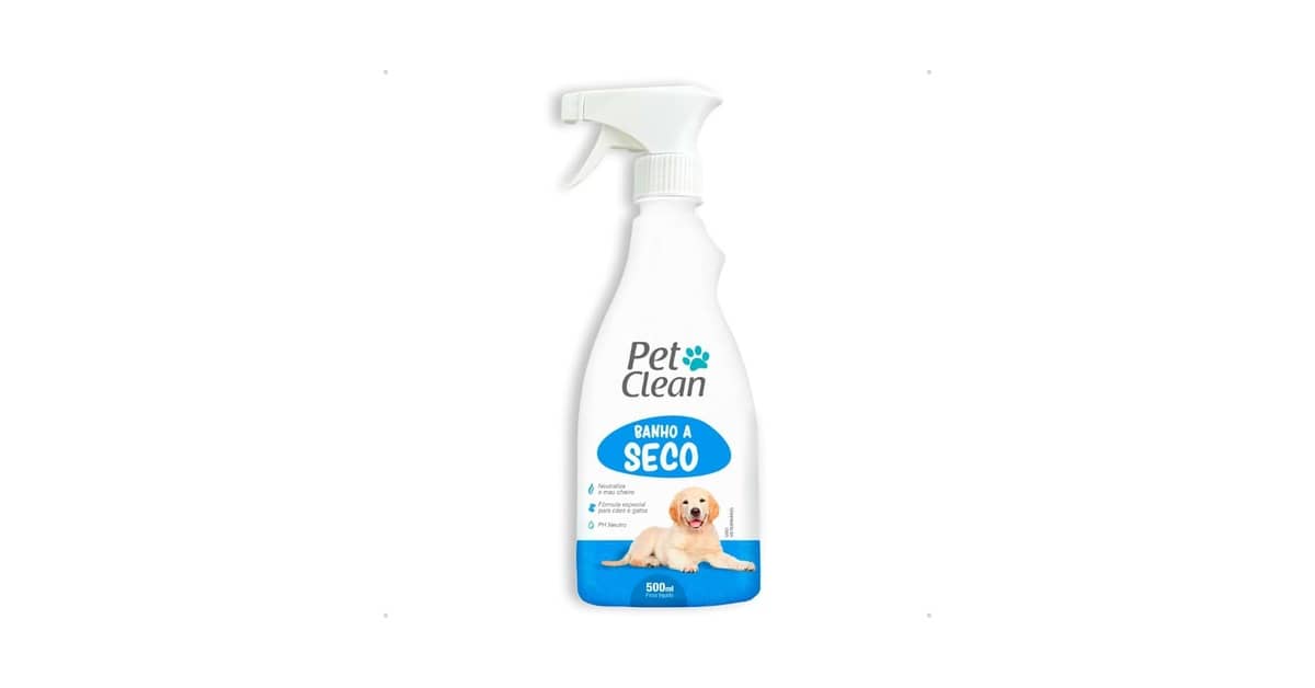 Melhor Banho a Seco para Cachorro: 10 Opções Práticas