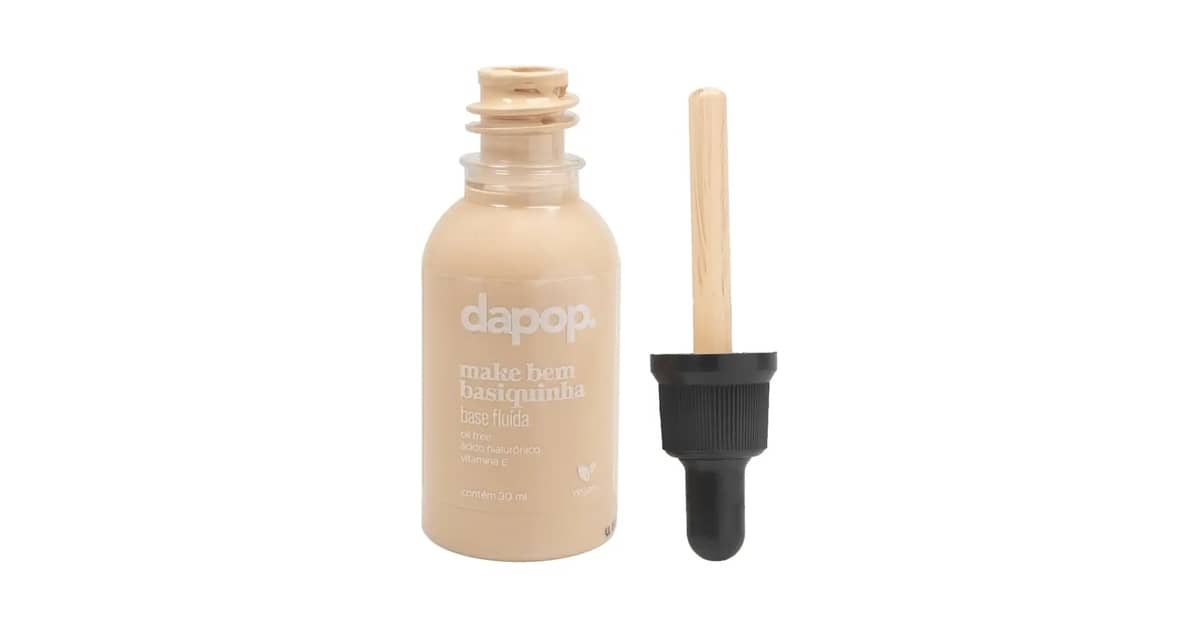 Melhor Base Fluida Nacional: Pele Natural e Duradoura