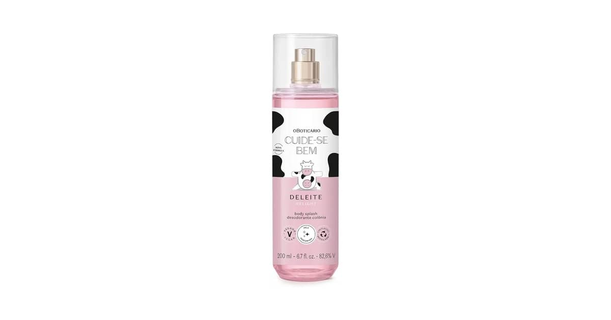 Melhor Body Splash Boticário: Fragrâncias Que Encantam