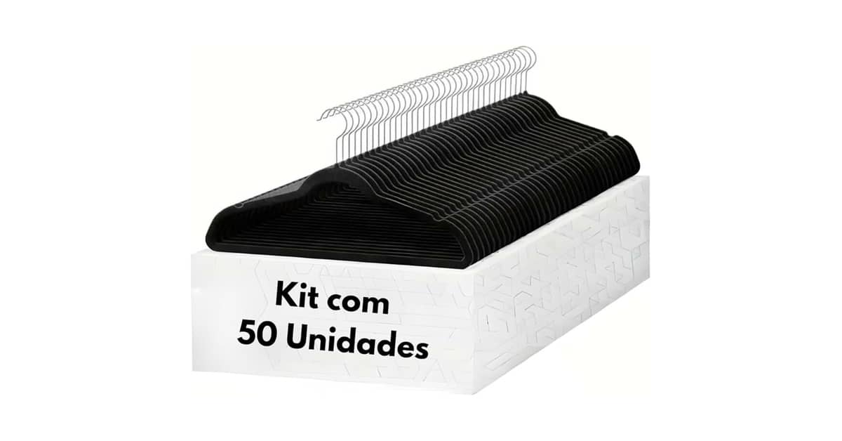 Melhor Cabide de Veludo: 7 Opções Antideslizantes